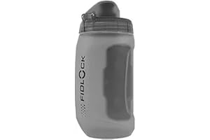 FIDLOCK Twist Replacement Bottle 450ml/15oz | Includes Twist Bottle Only (Twist Base Not Included) | Smoke