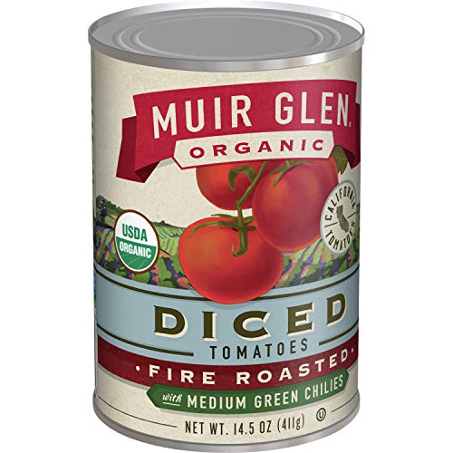 Muir Glen Organic Diced Fire Roasted Tomatoes