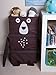 Clever Creations Cute Bear Stackable Storage Organizer Collapsible Storage Box Any Room | Perfect Size Chest for Organizing Dog Toys, Clothes, Shoes and More!