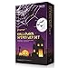 Unomor Halloween Decorations Outdoor 23×19 Feet Giant Spider Web Glow in The Dark for Halloween Garden, Yard - White