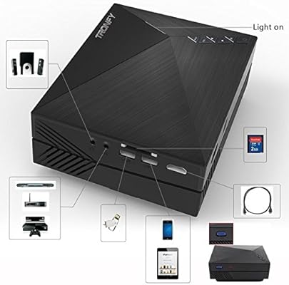 Tronfy TP60 - Proyector LED (130