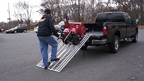 7 ft. Aluminum Folding Ramp Made in the USA #740DR - ATV / Snow Blower Ramp