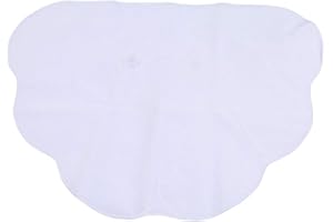 Suction Cups Inflatable Pillows Comfortable Headrest Inflatable Bathroom Pillows Supplies Spa Bath Pillow,White Comfortable a