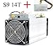 New Bitmain Antminer S9i/j 14T Bitcoin BTCASIC Miner Include APW3++ PSU Power Supply and Power Cord