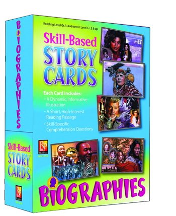 Remedia Publications Skill Based Story Cards Biographies