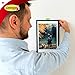 Command Picture Hanging Kit| Damage-Free Hanging Strips & Leveler| Perfect for Hanging Small & Large Frames, Photos, Pictures on Walls & More| No Nail/Hook Damage| Easy Hanging (12 Pairs & Level)