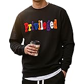 SCREENSHOT APPLIQUE F11966 Premium Fleece Streetwear Chenille EMB Crew Neck Sweatshirt - Classic Fit