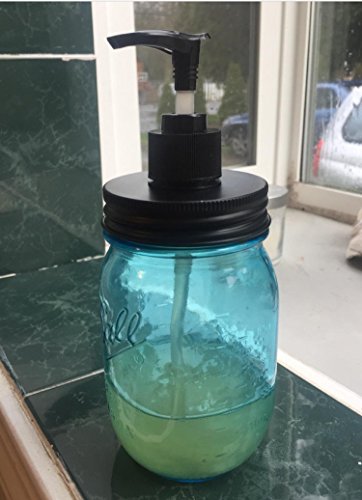 image for Think Chances Rust Resistant and Leakage Proof Matt Black Soap Dispens