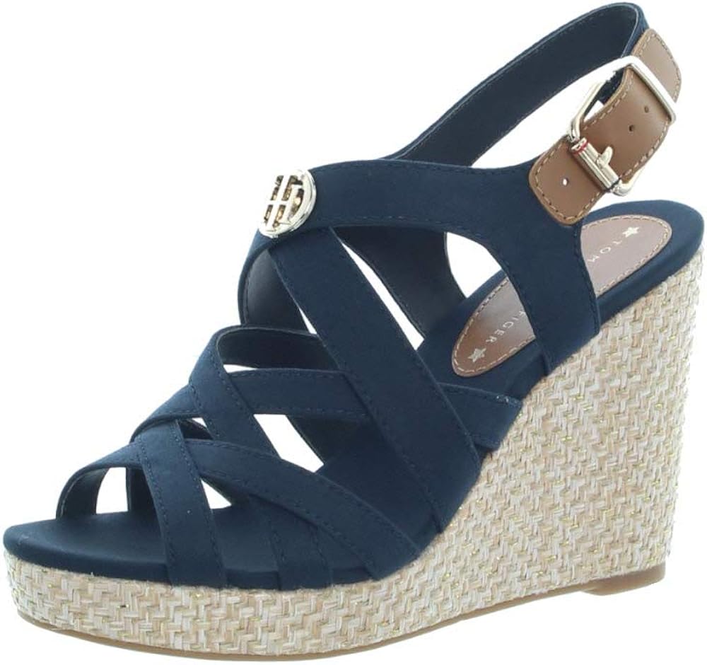 Chaussures Sandales Et Nu Pieds Plateforme Femme Tommy Hilfiger Iconic Elena Sandal Hardware Chaussures Femme Allopizzaterrebonne Com