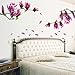 Coromose Fresh Magnolia Flower Decal Removable PVC Wall Sticker Home Decor