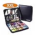 Sewing Kit with XXL Size PU Case and Over 100 Accessories,30 XL PVC Thread Spools, Advanced Version Sewing Supplies for Adults,Kids,Travel,Camping,Home,by Nestron