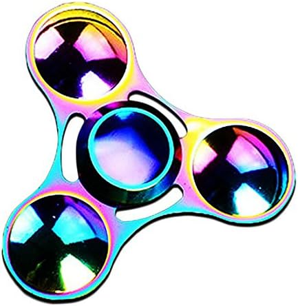 HYRIX Colorful Fidget Spinner Hand Toy Spinning top New style Exercise Ball for relieving ADHD, Anxiety, Boredom EDC Tri-Spinner Fidget Toy Smooth Surface Finish Ultra Durable Non-3D printed (1)
