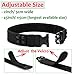 YAHILL Safety Security Nylon Duty Tactical Belt, Adjustable Heavy Duty Police Equipment Combat Gear, Accessories for Sports Outdoor (Black-Promoted)