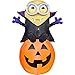 HALLOWEEN INFLATABLE 5 VAMPIRE MINION BOB ON PUMPKIN