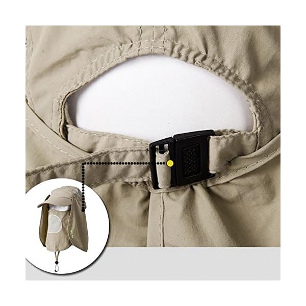 HOVEOX-UV-50-Sun-Protection-Fishing-Flap-Hat-Neck-Protection-Cap-with-Removable-Sun-Shield-Mask-for-BaseballBackpackingCyclingHiking-Fishing-Garden-hunting-Outdoor-Camping-Activities