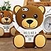 PAIAIP 3D Cute Cartoon Baby Bear Teddy Soft Silicone Case Cover for Iphone 6 Plus 5.5 Inch