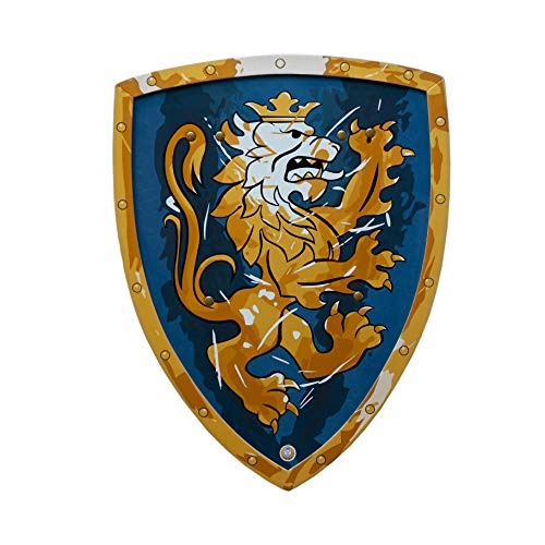 Liontouch Knight Shield, Medieval Fantasy for Kids, Noble Knight, Blue, EVA Foam