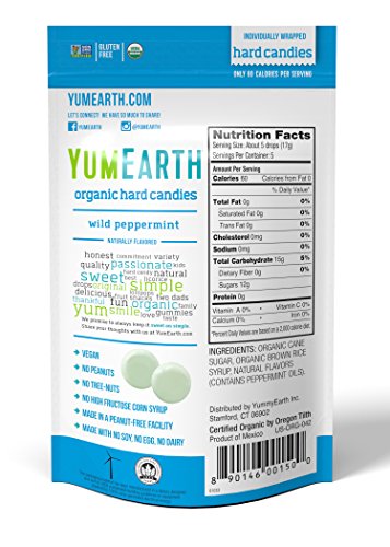 1 YumEarth+Organic+Peppermint+Candy+Pouches