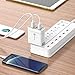 iClever Quick Charge 3.0 Wall Charger 38W 3-Port USB Power Adapter for Samsung Galaxy S8 / S7 / S6 / Edge, iPhone 7 / 6s / Plus, iPad Air 2 / Mini 3 and More
