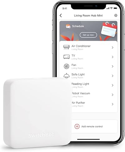 SwitchBot Hub Mini Smart Control Universal Hub for IR Remote WiFi Alexa Google