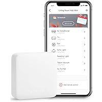 SwitchBot Hub Mini Smart Remote - IR Blaster, Link SwitchBot to Wi-Fi (Support 2.4GHz), Control TV, Air Conditioner, Compatib