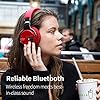 COWIN-E7-Active-Noise-Cancelling-Bluetooth-Headphones-with-Microphone-Hi-Fi-Deep-Bass-Wireless-Headphones-Over-Ear-Comfortable-Protein-Earpads-30-Hours-Playtime-for-Travel-Work-TV-Computer-Deepred COWIN E7 Active Noise Cancelling Bluetooth Headphones with Microphone Hi-Fi Deep Bass Wireless Headphones Over Ear…