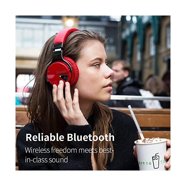 COWIN-E7-Active-Noise-Cancelling-Bluetooth-Headphones-with-Microphone-Hi-Fi-Deep-Bass-Wireless-Headphones-Over-Ear-Comfortable-Protein-Earpads-30-Hours-Playtime-for-Travel-Work-TV-Computer-Deepred COWIN E7 Active Noise Cancelling Bluetooth Headphones with Microphone Hi-Fi Deep Bass Wireless Headphones Over Ear…