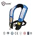 Eyson Inflatable Life Jacket Life Vest Highly Visible Automatic