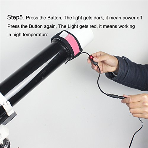 Dew Heater Strip for Telescopes, Camera DSLR Lens, Telescope Eyepieces