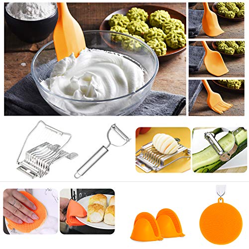 Accessories for Instant Pot, 20 Pcs Pressure Cooker Accessories Set for 5,6,8 Qt, 2 Steamer Baskets, Non-stick Springform Pan, Egg Bites Mold, Egg Steamer Rack, Kitchen Tong, Spatula, Oven Mitts