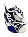 ULTIMO GUERRERO Lycra PRO Adult Lucha Libre Wrestling Mask (pro-LYCRA) Blue