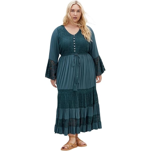 knee length dresses for ladies Soft Spoken Knit Maxi Dress main image 1