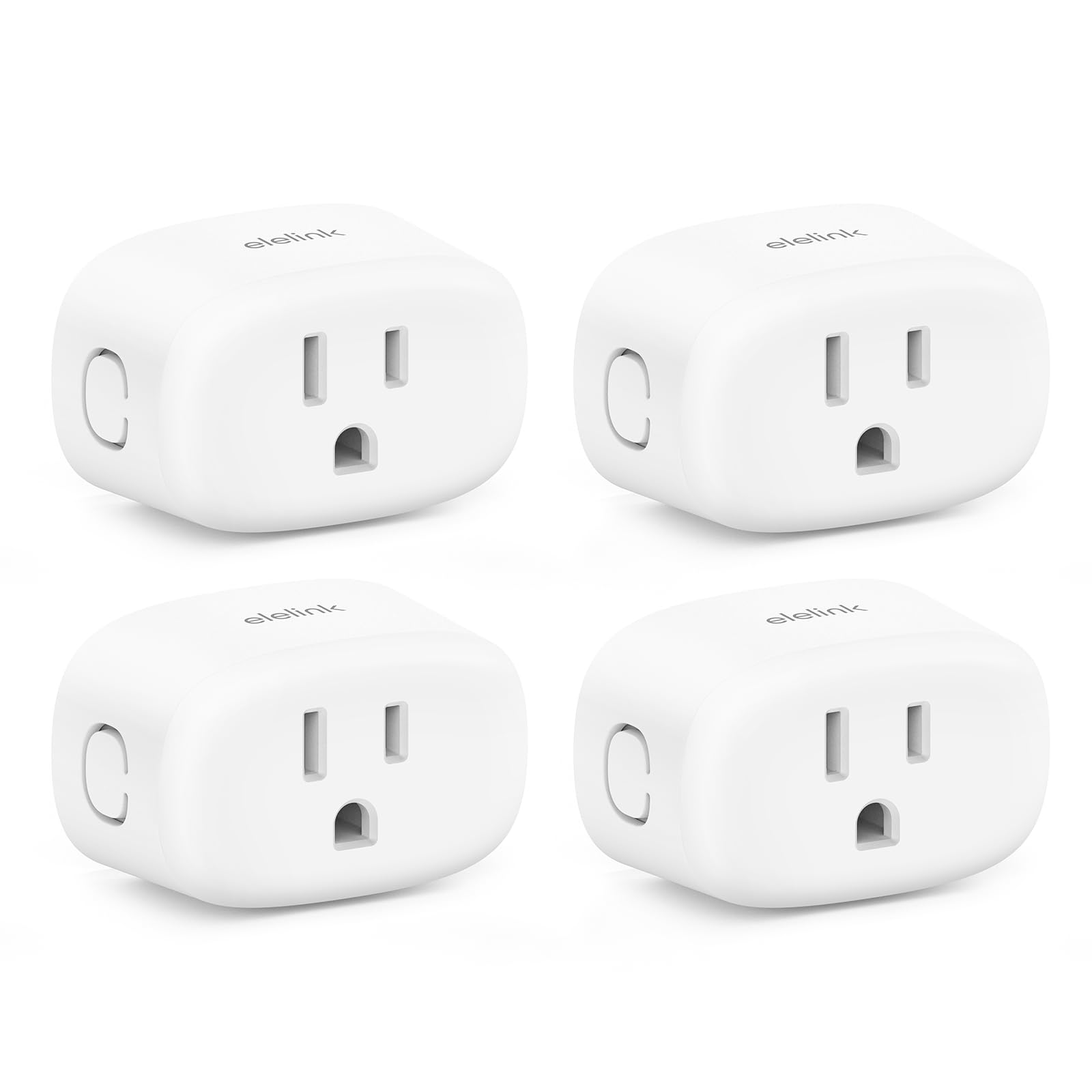 Photo 1 of *USED*
Elelink Smart Plug, Smart Plugs That Compatible with Alexa & Google Home, Smart Outlet with Retome Control, Timer & Schedule, WiFi Outlet for Home, No Hub Required, 2.4GHz Wi-Fi Only, 4 Pack