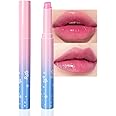 BINGBRUSH Color Changing Lipstick,Moisturizer Long Lasting Lip Care Lip Balm Magic Lip Gloss Lip Tint Stain Glossly Makeup Lipstick Set for Women (1Pc A01#)