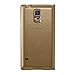 Samsung Galaxy S5 S View Flip Cover Case - Retail Packaging - Copper Gold
