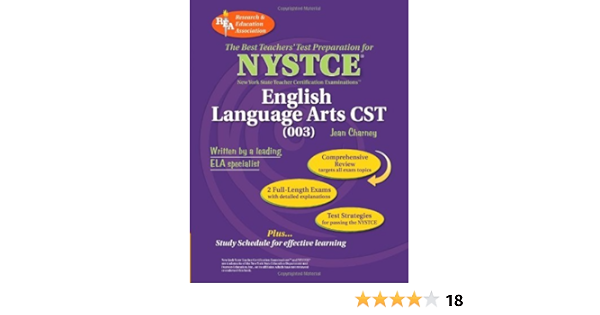 Amazon Com Rea Nystce Cst English Language Arts 003 Nystce Teacher Certification Test Prep Ebook Charney Ph D Jean Kindle Store
