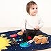 HIDEABOO Playmat for Baby and Kids 34 x 33 Inches - Floor Mat with Play Scene