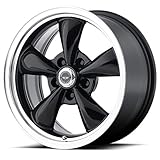 American Racing Custom Wheels AR105 Torq Thrust M Gloss Black Wheel With Machined Lip (17x10.5
