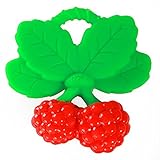 RaZbaby RaZzies Teether, Red and Green