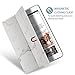 ProCase Smart Case for iPad 9.7 Inch iPad 6th/5th Generation 2018 2017(Model: A1893 A1954 A1822 A1823), Ultra Slim Lightweight Stand Cover with Translucent Frosted Back-Whitemarble