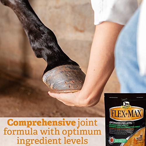 Absorbine Flex+Max Horse Joint Supplement Pellets, Highly Palatable