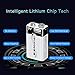 Delipow 9V Lithium ion USB Rechargeable Battery, High Capacity 650mAh USB Rechargeable 9V Battery, 1.5 H Fast Charge, 800 Cycle with Micro USB Cable, 2-Pack