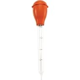 HIC Kitchen Roasting Deluxe Turkey Baster, High-Heat Tempered Glass With Silicone Bulb, 11-Inch, 2-Ounce Capacity