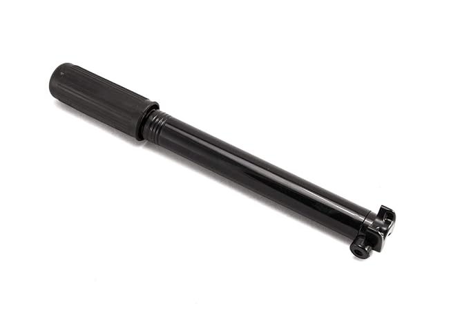 Mini Fahrrad Luftpumpe mit Dunlop Ventil Gepäckträger 230-280mm schwarz