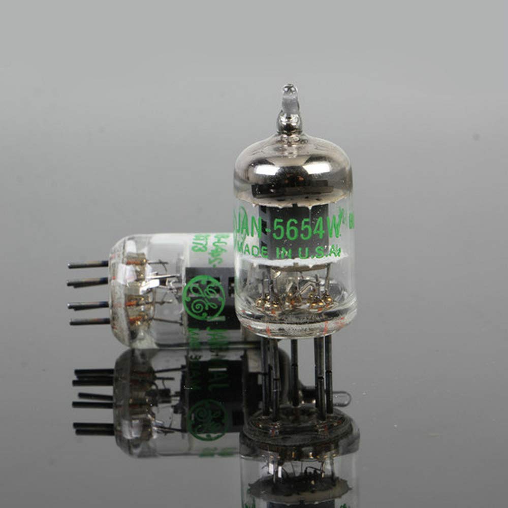 General Electric Ge 5654 5654w 6ak5 6ak5w Electron Vacuum