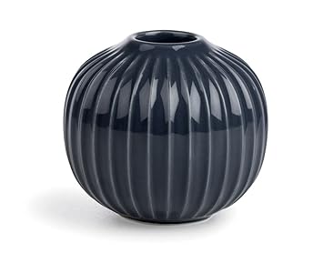 Kahler Hammershoi Candleholder Anthracite H6 5 Amazon Co Uk