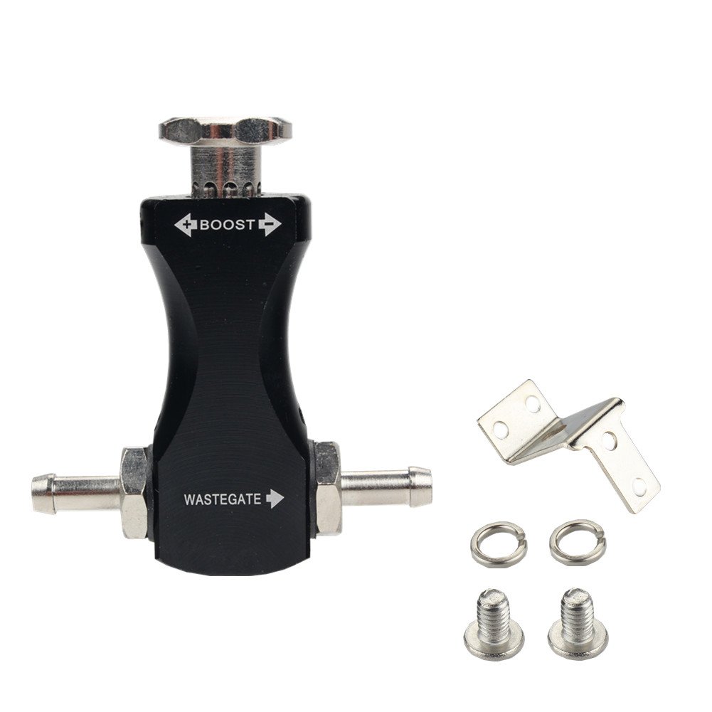 Amazon.com: Dewhel UNIVERSAL Adjustable BOOST-TEE MANUAL BOOST CONTROLLER  RACING TURBO Fit All Cars Color Black: Automotive