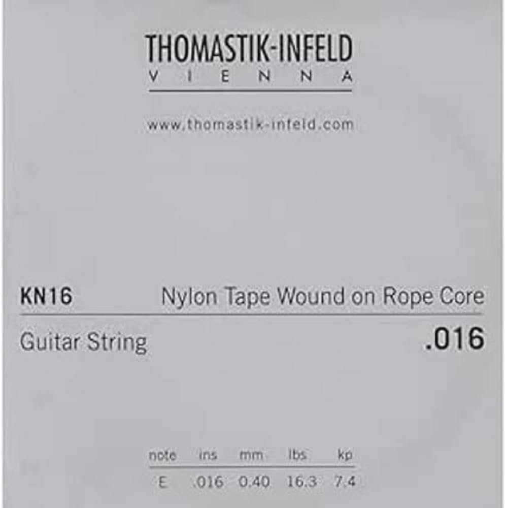 Thomastik-Infeld Flat Wound Klassikgitarre - KN16 - E-Saite - Classic S - Stärke .016