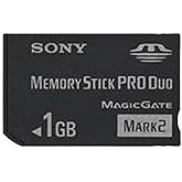 Sony 1 GB Memory Stick PRO Duo Flash Memory Card MSMT1G