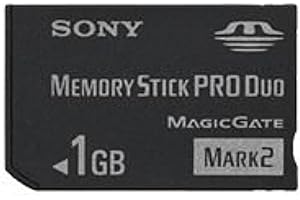 Sony MSMT1G 1GB Memory Stick PRO Duo (Mark2) Media